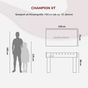 Football table Champion-XT | Carromco