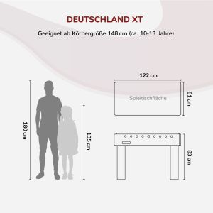 Kickertisch Deutschland-XT | Carromco