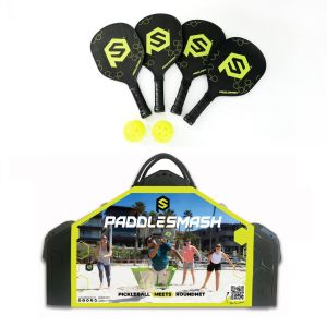 PaddleSmash, Outdoor-Ballspiel mit Schlägern, Gartenspiel Strandspiel Teamspiel | PaddleSmash