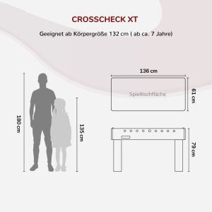 Airhockey-Tisch Crosscheck-XT | Carromco