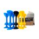 Starter Pack Blau/Gelb TOSSIT Dartspiel Original, Boccia meets Darts | TOSSIT