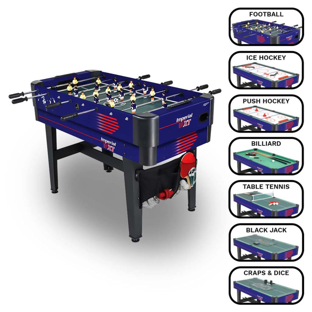 7 Carromco Multigame Table, | 1 in Imperial-XT ➜ sportaddicts