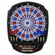 Striker-601 electronic Dartboard, 2-hole with adapter | Carromco