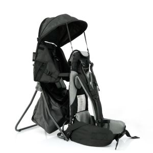 Lil´Boss Kids carrier backpack, black-grey | FASports